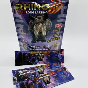 RHINO 69 HONEY BLUEBERRY POUCH (NET)