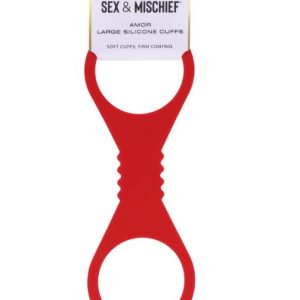 SEX & MISCHIEF AMOR LARGE SILICONE CUFFS