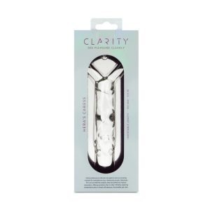 CLARITY GLASS DILDO HERA'S CARESS