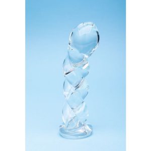 CLARITY GLASS DILDO SERAPHIC BRAID