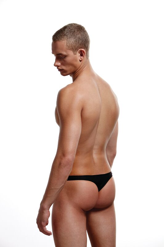 ENVY LOW RISE THONG BLACK S/M