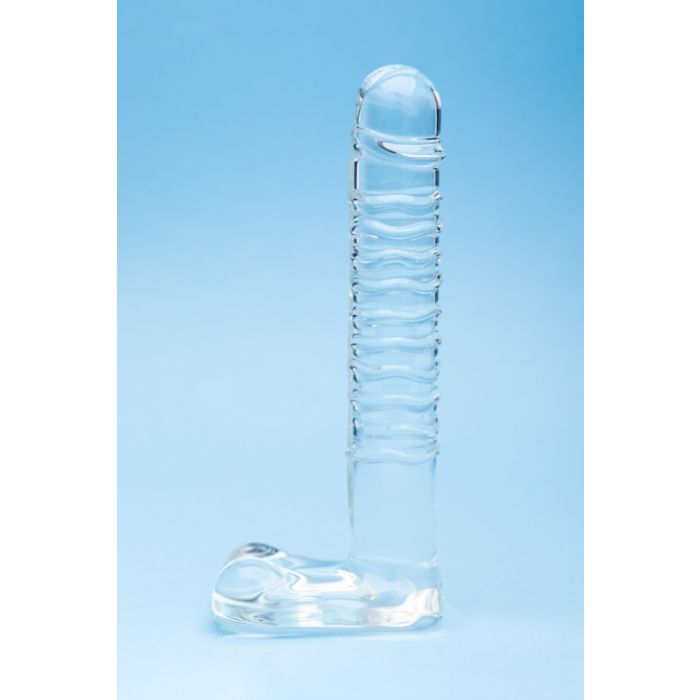 CLARITY GLASS DILDO SERAPHIC SERENADE