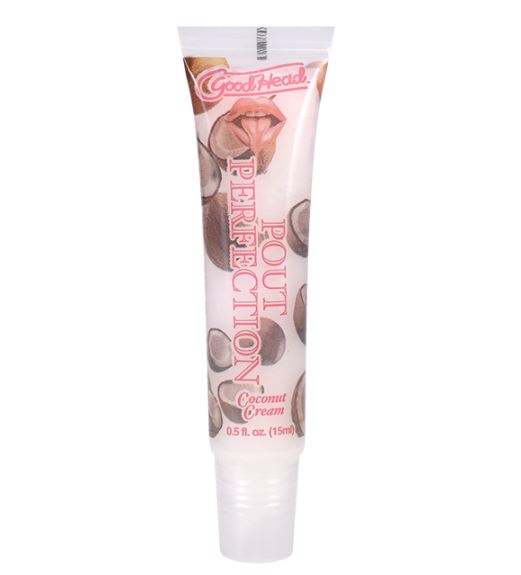 GOODHEAD POUT PERFECTION LIP BALM 0.5oz COCONUT CREAM
