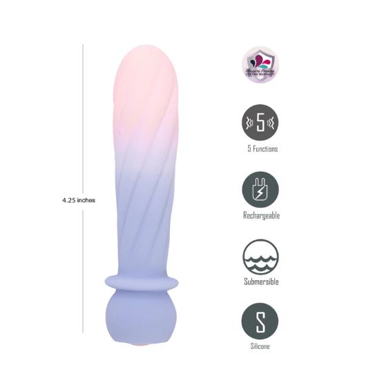 SYMBA FLEXIBLE BULLET JAGUAR POWER PINK/PURPLE SWIRL