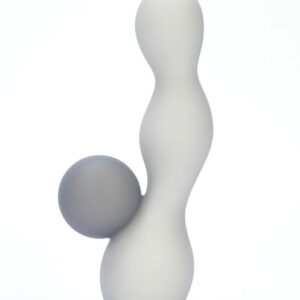 PRESLEY GREY BALL VIBRATOR GREY/ BLACK