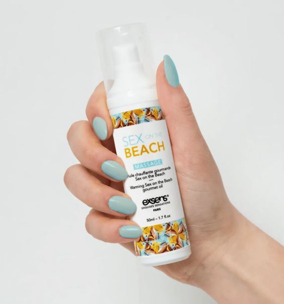 EXSENS WARMING MASSAGE OIL SEX ON THE BEACH 50ML