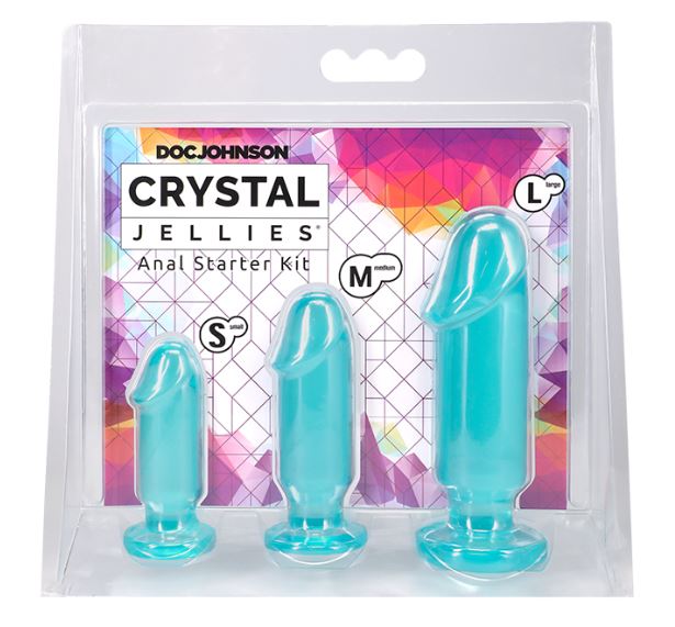 CRYSTAL JELLIES ANAL STARTER TEAL
