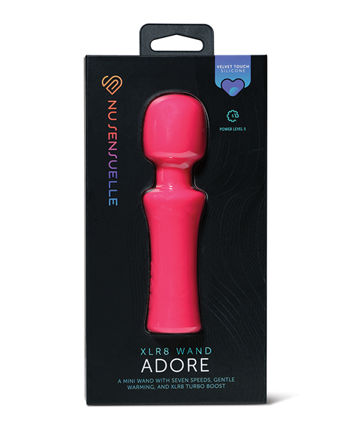SENSUELLE ADORE XLR8 MINI WAND HOT PINK