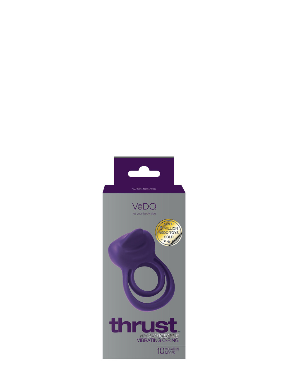VEDO THRUST RECHARGEABLE C-RING PURPLE