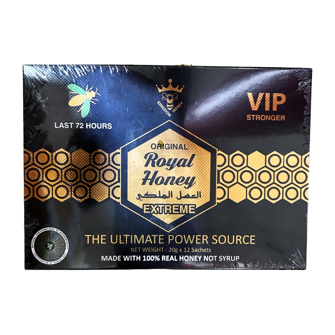 ROYAL HONEY BLACK EXTREME 12PC DISPLAY (NET)