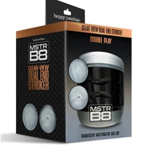 MSTR B8 CLEAR VIEW DUAL END STROKER DOUBLE PLAY