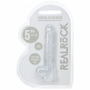REALROCK REALISTIC W/BALLS 5 TRANSPARENT "