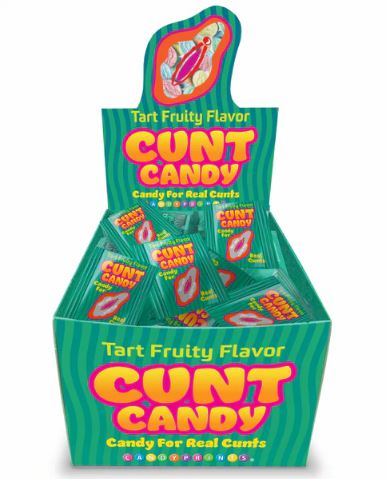 CUNT CANDY DISPLAY OF 100