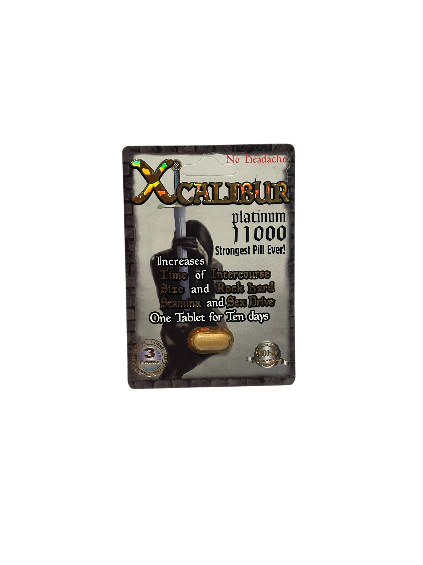 XCALIBUR PLATINUM 11000 TABLET EACHES (NET)
