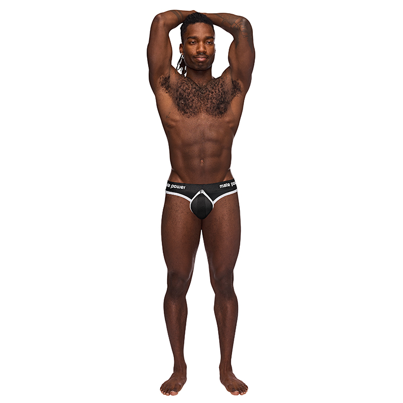THE HELMET THONG BLACK S/M