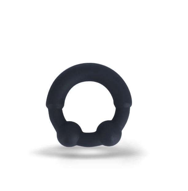 AXEL LIQUID SILICONE REINFORCED C-RING BLACK