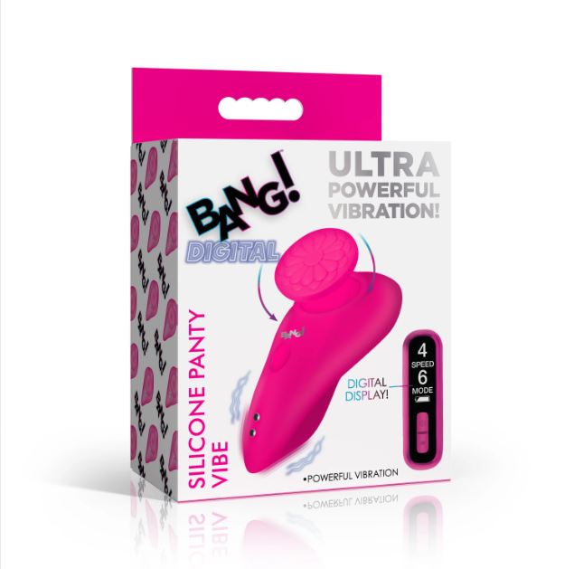 SILICONE PANTY VIBE W/DIGITAL REMOTE