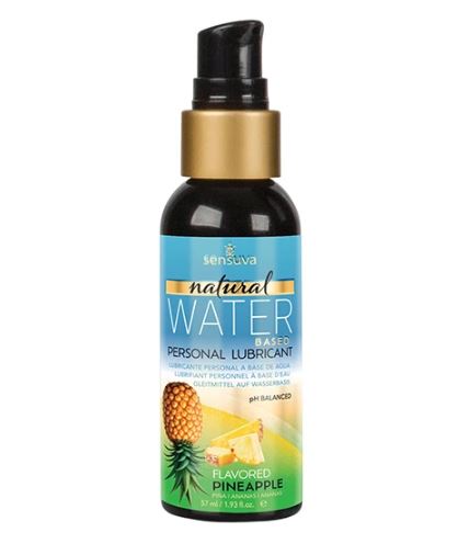 NATURAL WATER BASED PERSONAL LUBRICANT PINNEAPLE 2 OZ