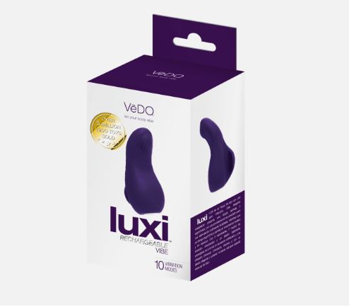 VEDO LUXI RECH CLITORAL FINGER VIBE PURPLE
