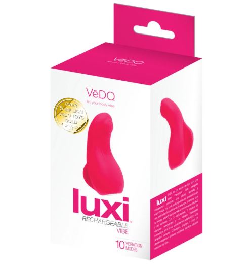 VEDO LUXI RECH CLITORAL FINGER VIBE PINK