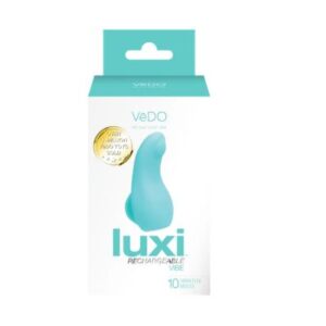 VEDO LUXI RECH CLITORAL FINGER VIBE TURQUOISE
