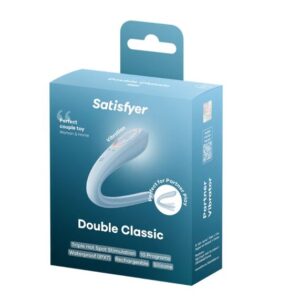 SATISFYER DOUBLE CLASSIC (NET) BLUE