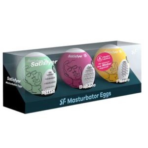 MASTURBATOR EGG 3 SET (NET)