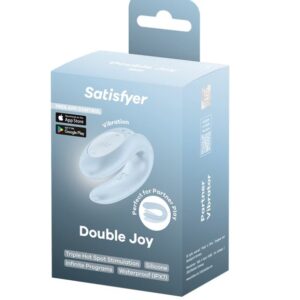 SATISFYER DOUBLE JOY BLUE APP (NET)